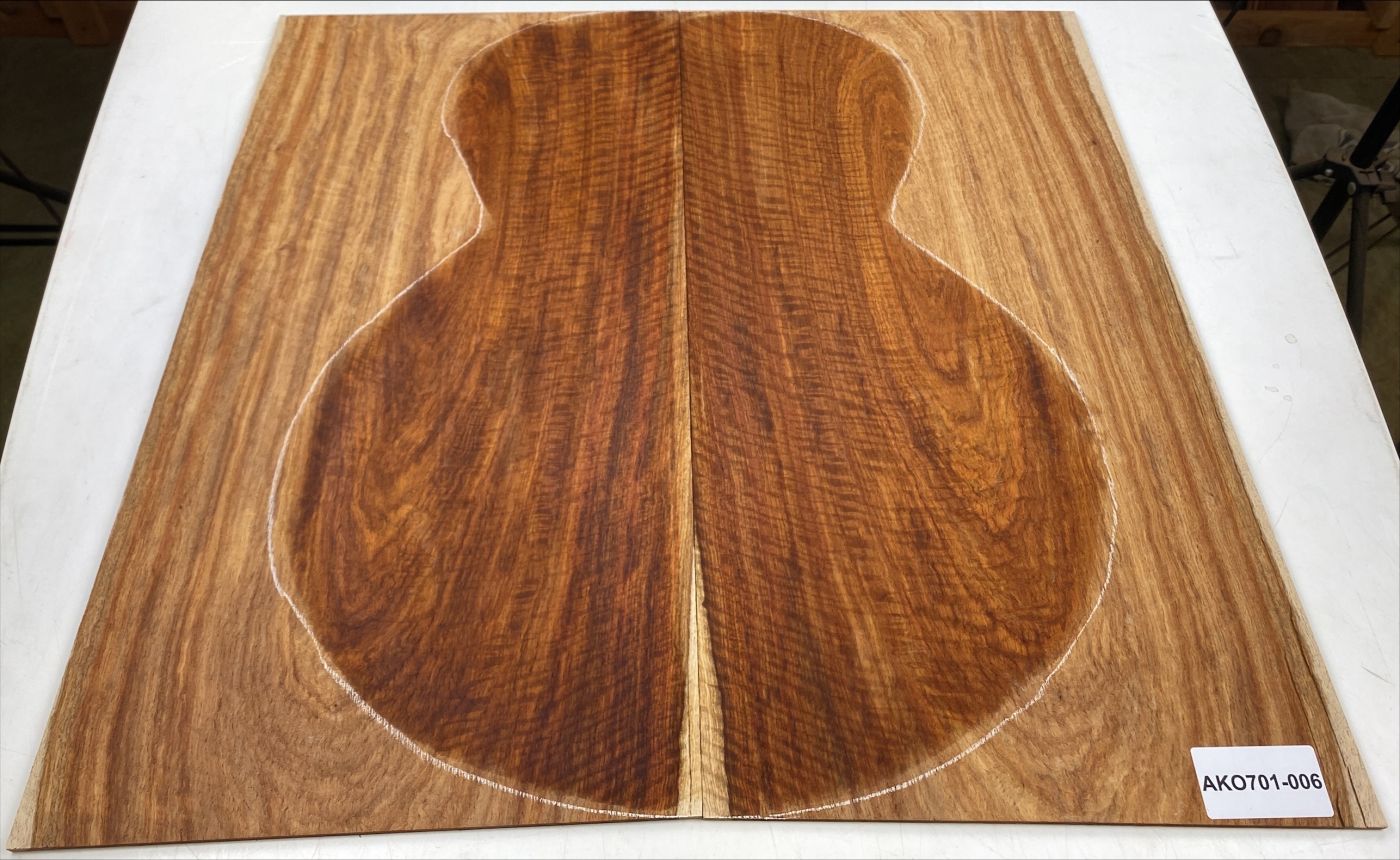 Back & Sides African Koa Unique Piece #006