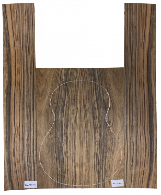 Boden & Zargen Ovangkol Classic-OM Einzelstück #006