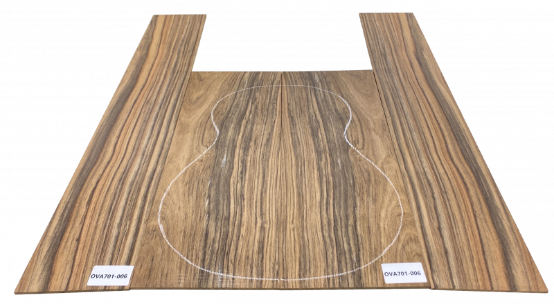 Boden & Zargen Ovangkol Classic-OM Einzelstück #006