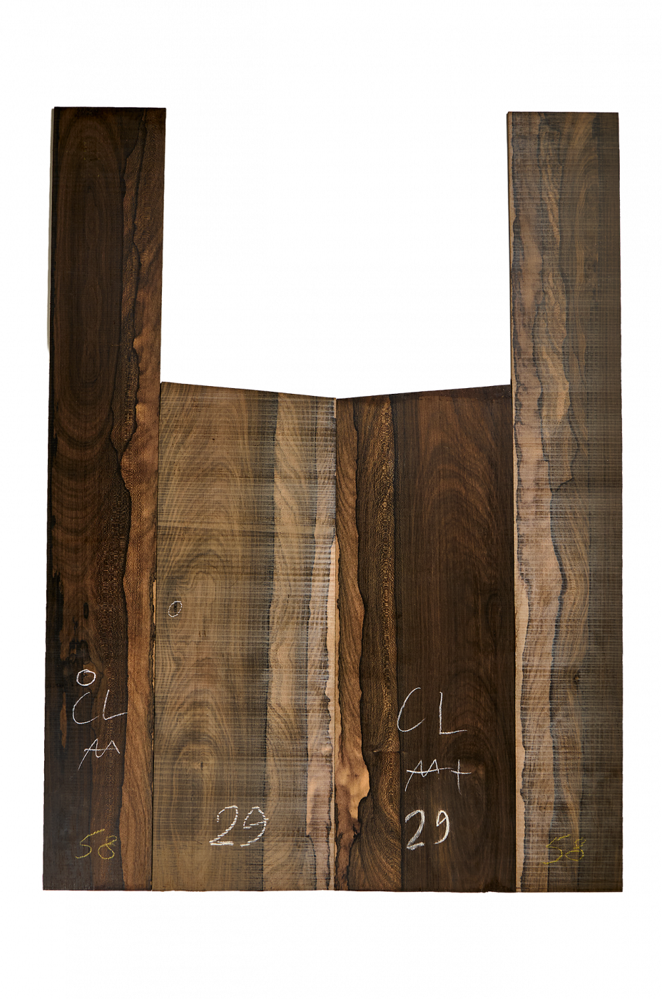 Back & Sides Zirikote Classic Size, Unique Piece #042