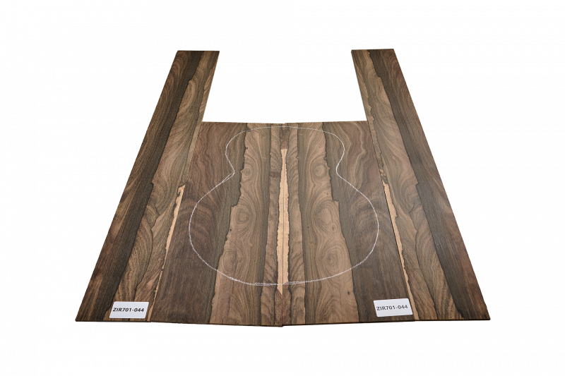 Back & Sides Zirikote Classic Size Unique Piece #044