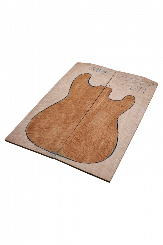Top Quilted Maple, 2-pcs. 8mm Unique Piece #011
