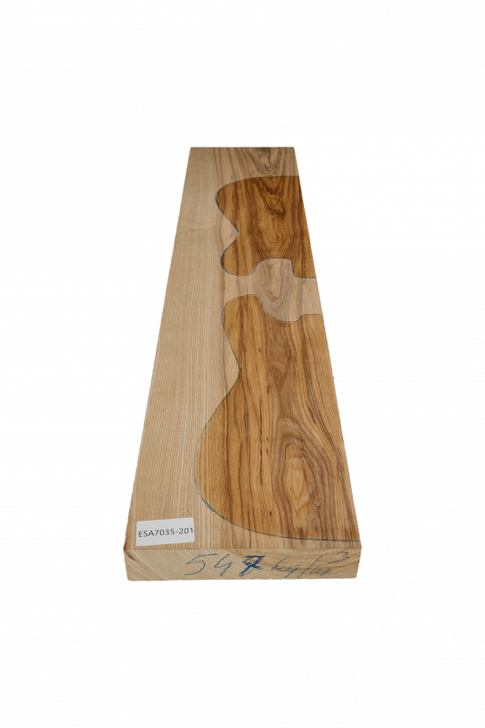Body Swamp Ash, 2-pcs. grainmatched, MD, Unique Piece #201