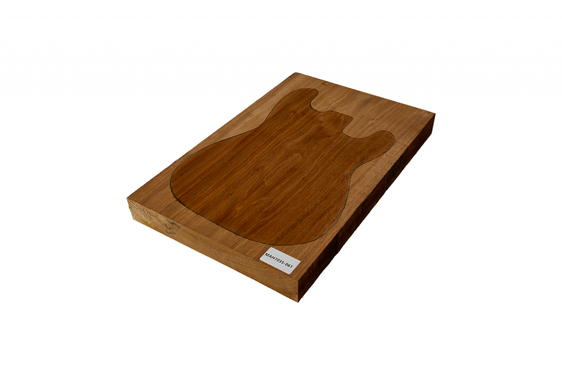 Body Honduras Mahagony, 1-pc., MD, Unique Piece #061