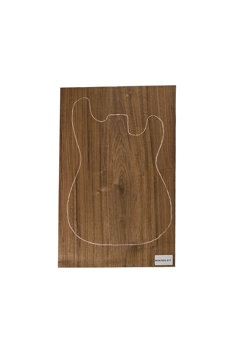Body American Walnut 1-pc., Unique-Piece #017