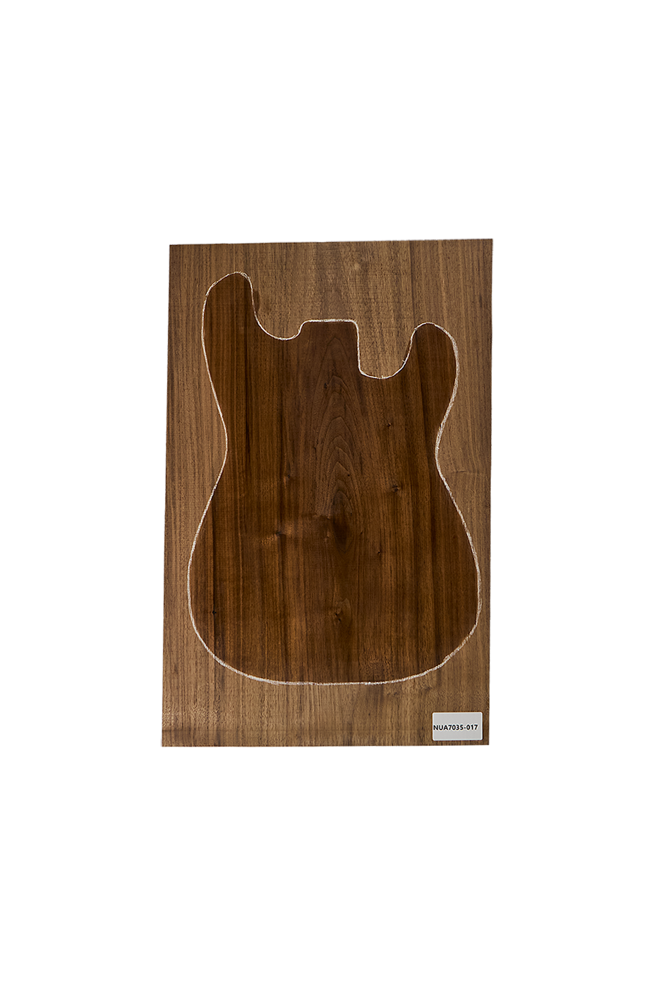 Body American Walnut 1-pc., Unique-Piece #017