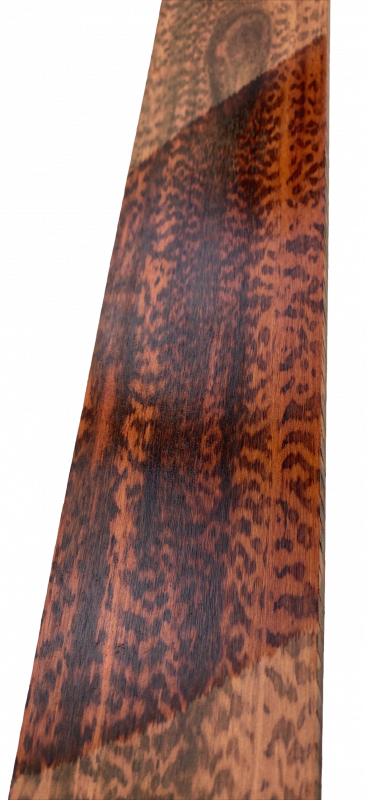 Griffbrett Schlangenholz 525x73x10mm Einzelstück #055