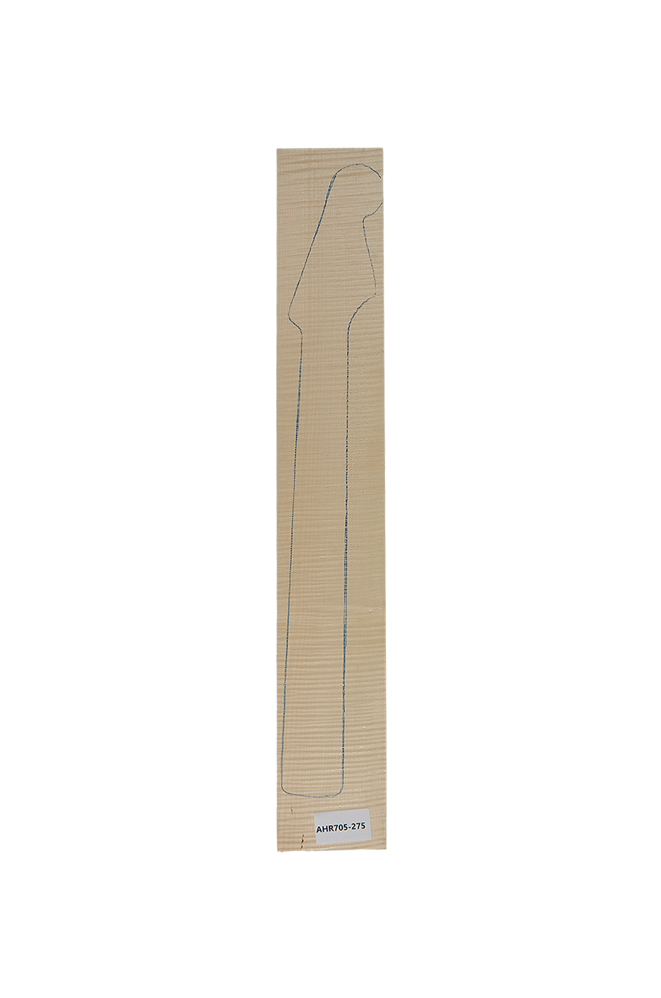 Neck Sycamore / Europ. Maple, curly, Caramel, 720x110x28mm Unique Piece #275