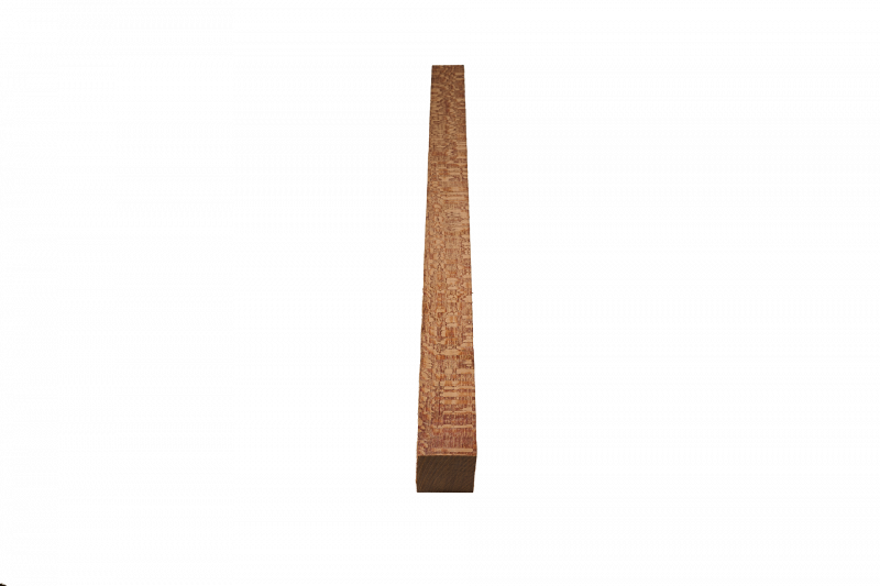 Billiard Square Leopard Wood / Louro Faia 455x40x40mm