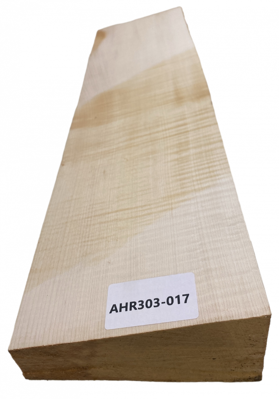 Set Back, Sides and Neck plank Curly Maple for Cello Unique Piece #017