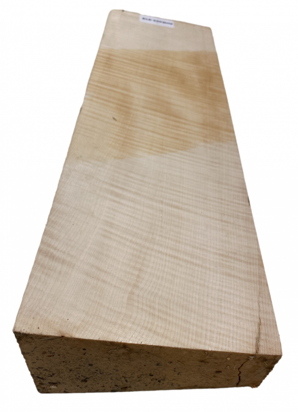 Set Back, Sides and Neck plank Curly Maple for Cello Unique Piece #018