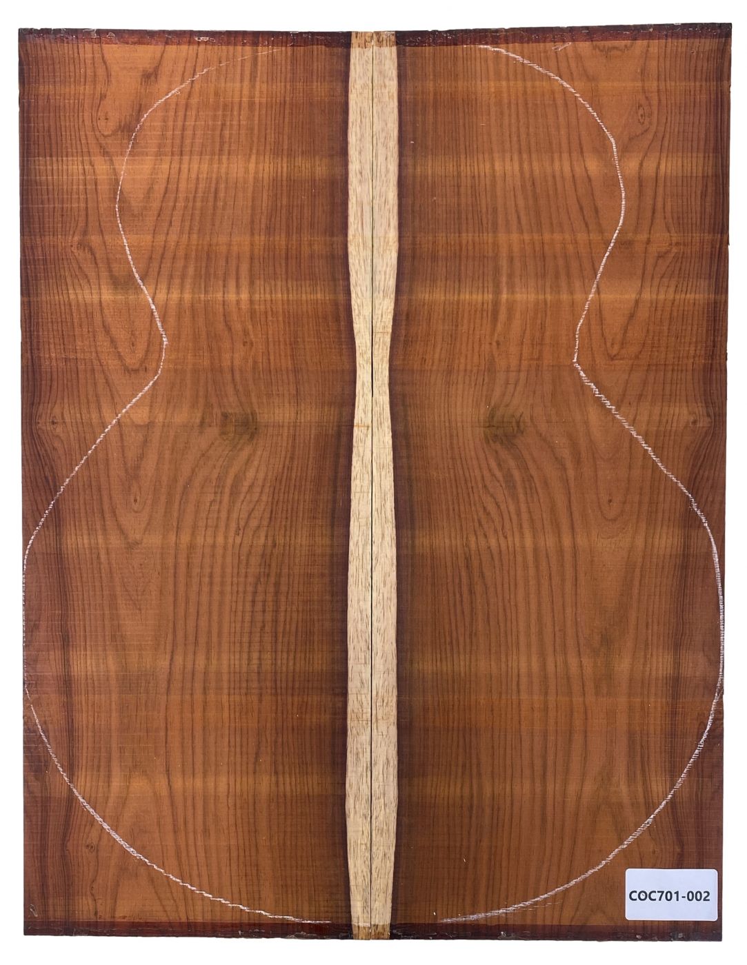 Boden & Zargen Cocobolo Western Größe Einzelstück #002