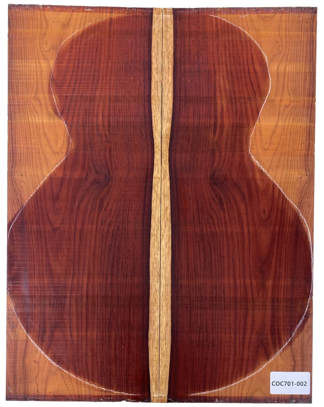 Boden & Zargen Cocobolo Western Größe Einzelstück #002
