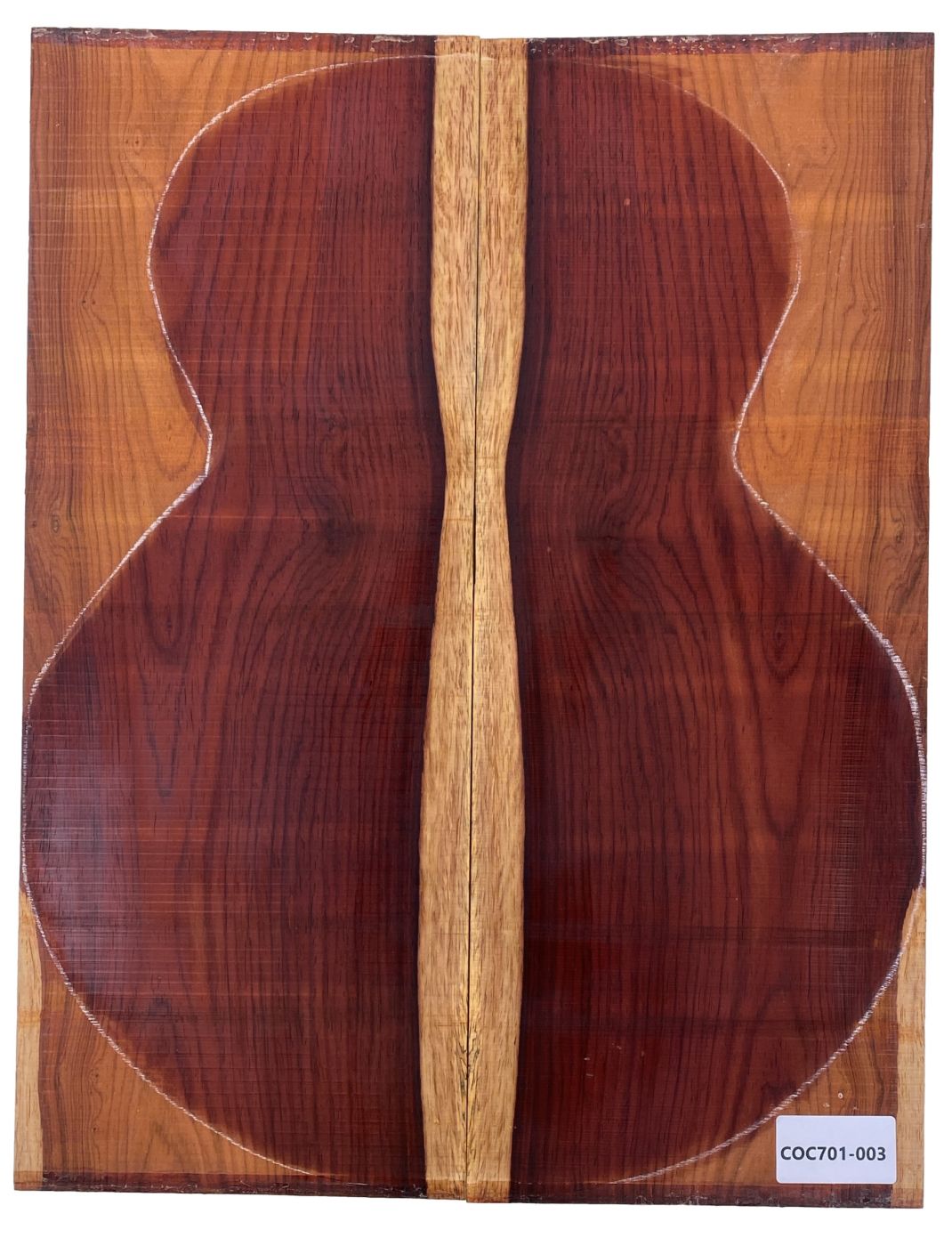 Boden & Zargen Cocobolo Western Größe Einzelstück #003