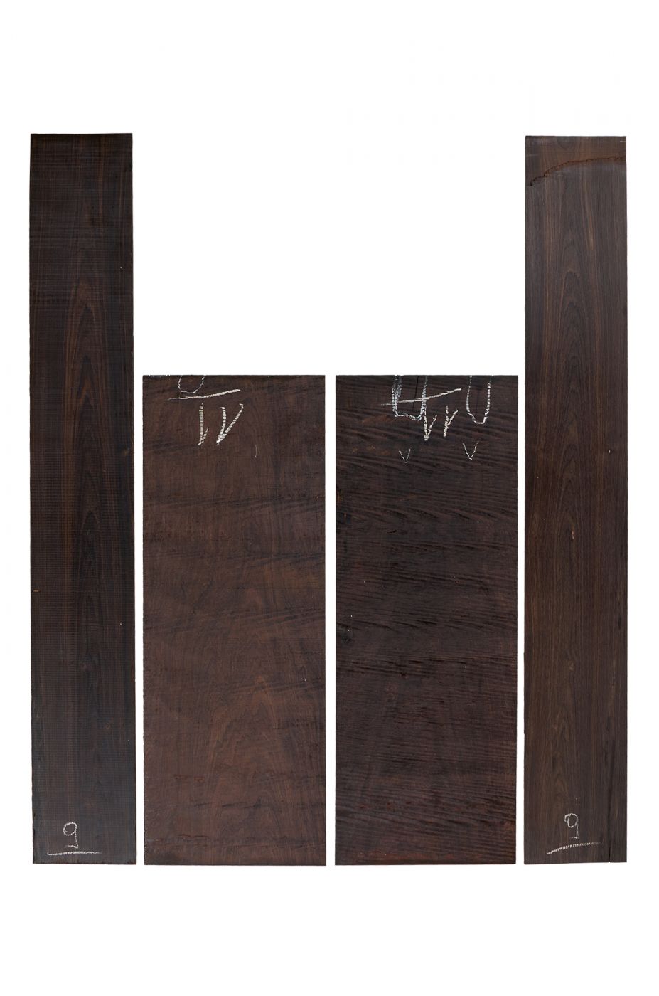 Back & Sides African Blackwood (Grenadill) Classic Size Unique Piece #047