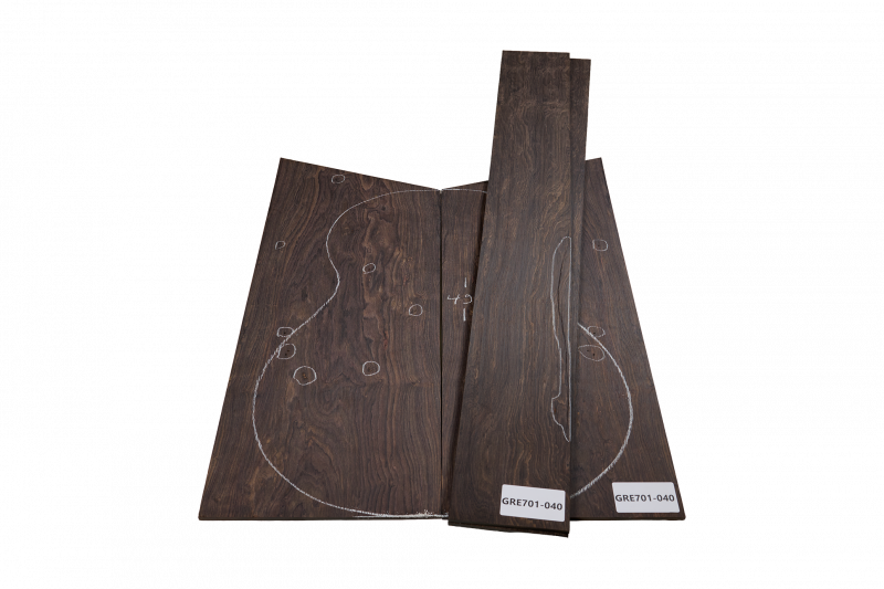 Back & Sides African Blackwood (Grenadill) Classic Size Unique Piece #040
