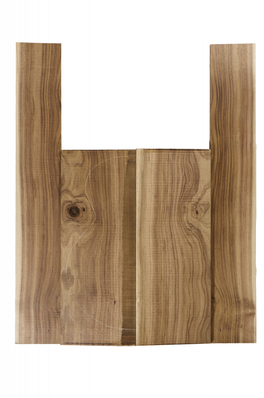 Boden & Zargen Aus. Blackwood Archtop Einzelstück #005