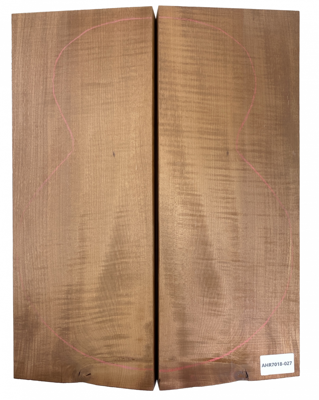 Boden & Zargen Ahorn, europ. Caramel, Archtop Einzelstück #027