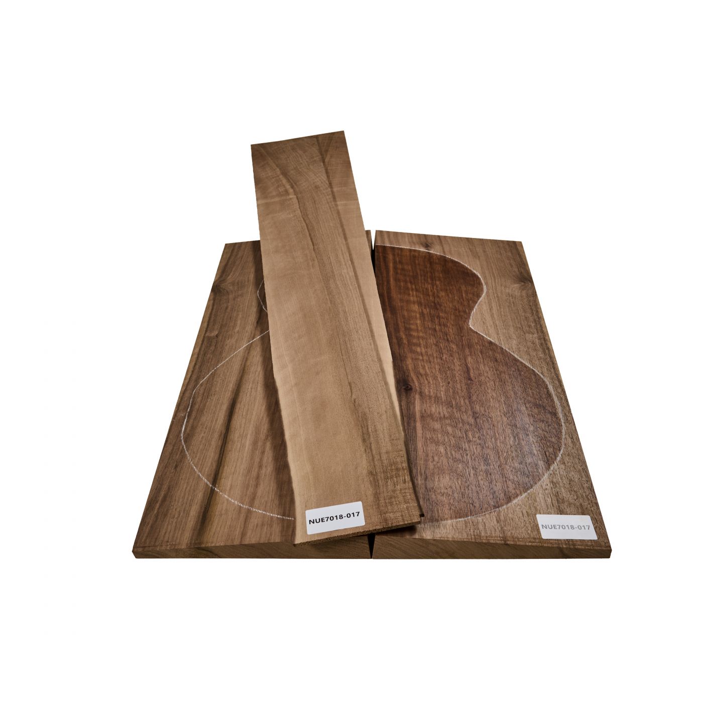 Boden & Zargen Nussbaum, europ., Archtop, EInzelstück #017