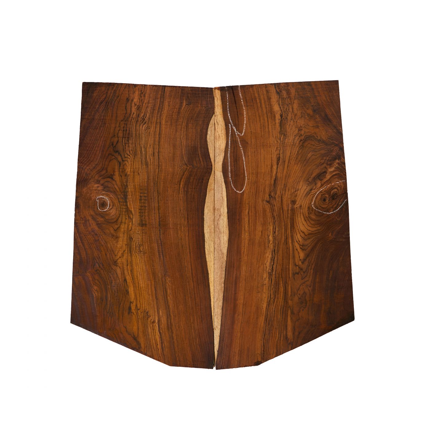 Top Cocobolo , 2-pcs., 6mm Unique Piece #033