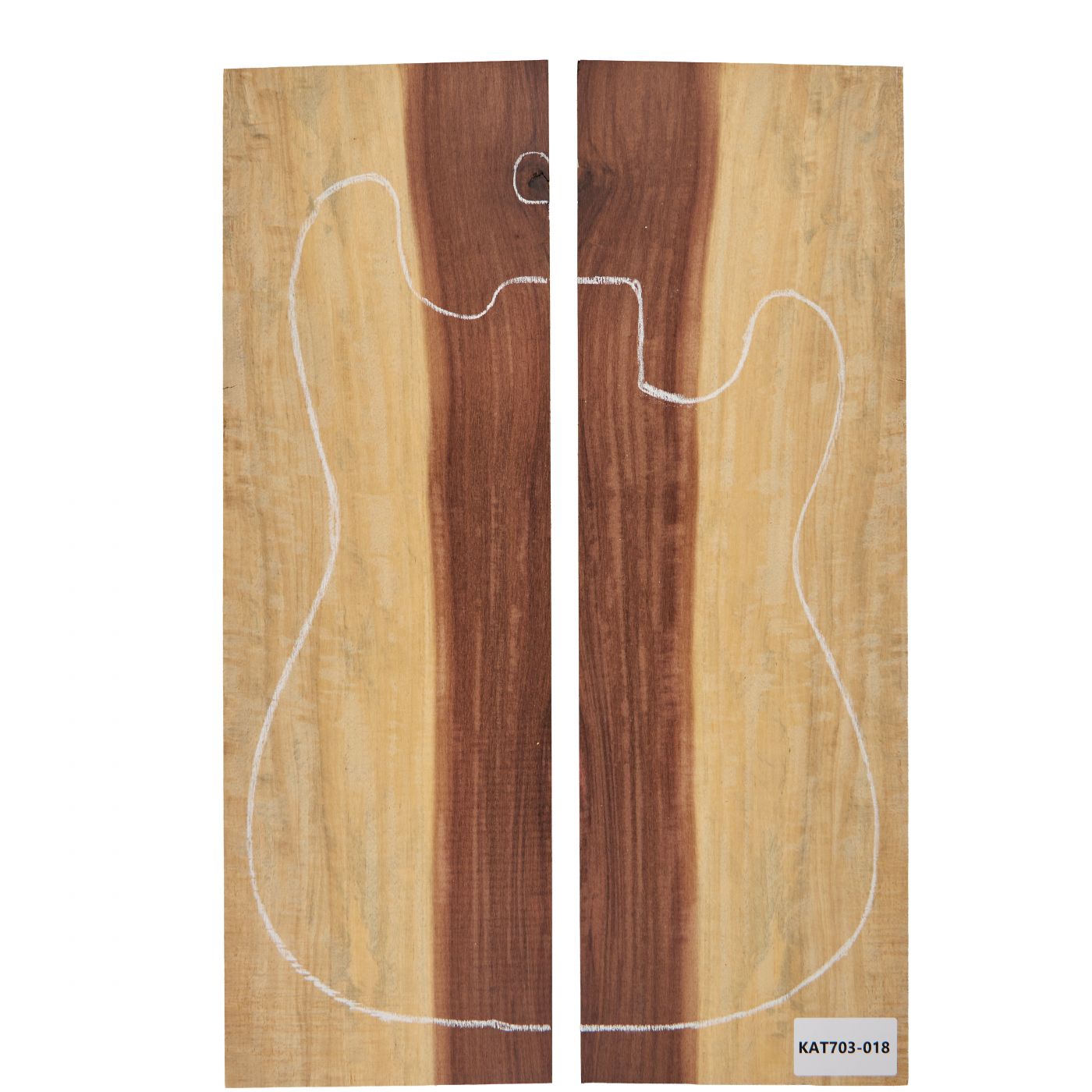 Top Mexican Rosewood, 2-pcs. 9mm, Unique-Piece #018
