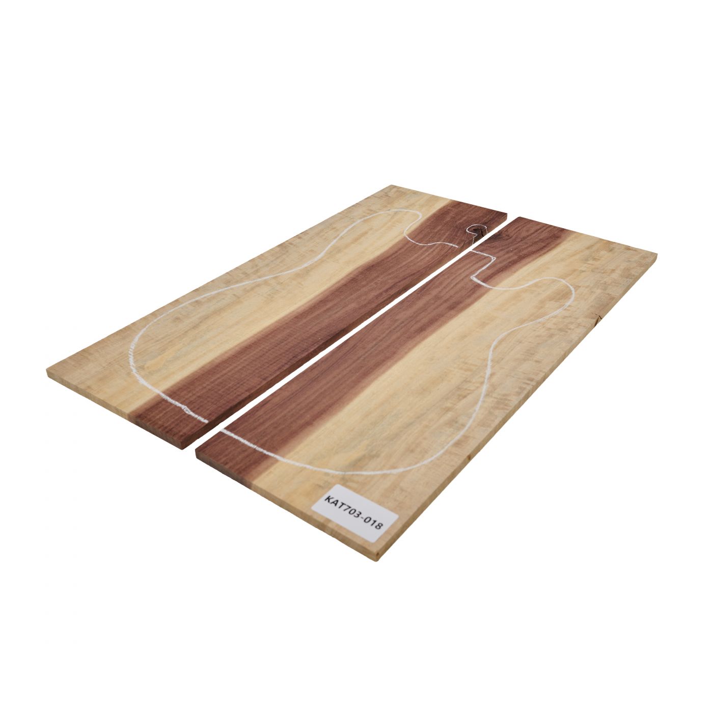 Top Mexican Rosewood, 2-pcs. 9mm, Unique-Piece #018