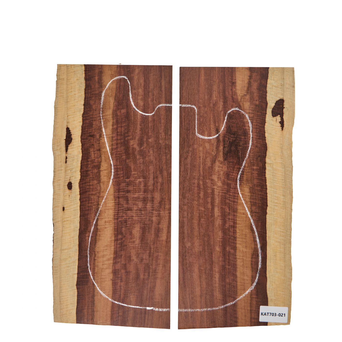 Top Katalox mit Splint, 2-tlg. 6mm, Einzelstück #021
