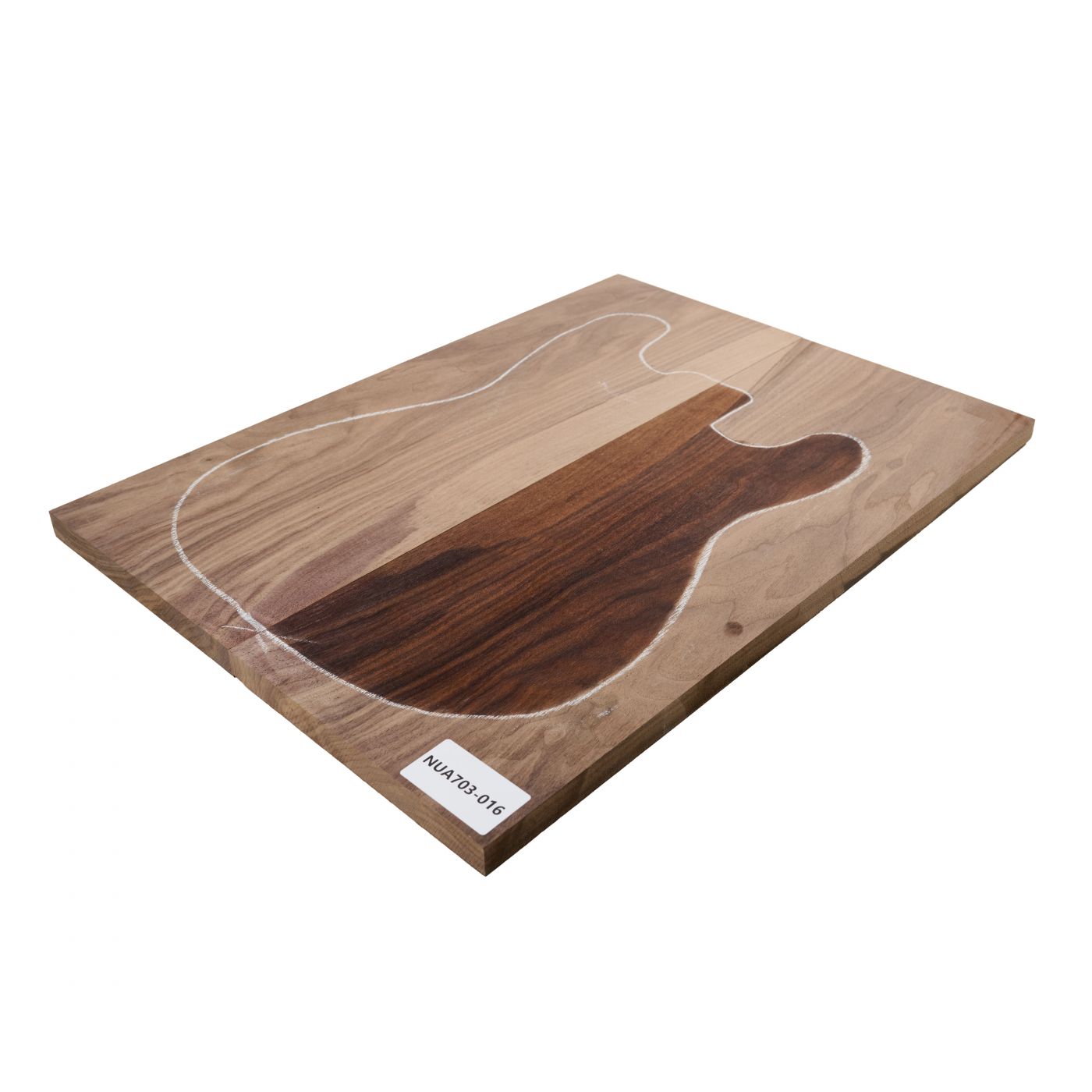 Top Walnut American, 2-pcs. 20mm, Unique Piece #016