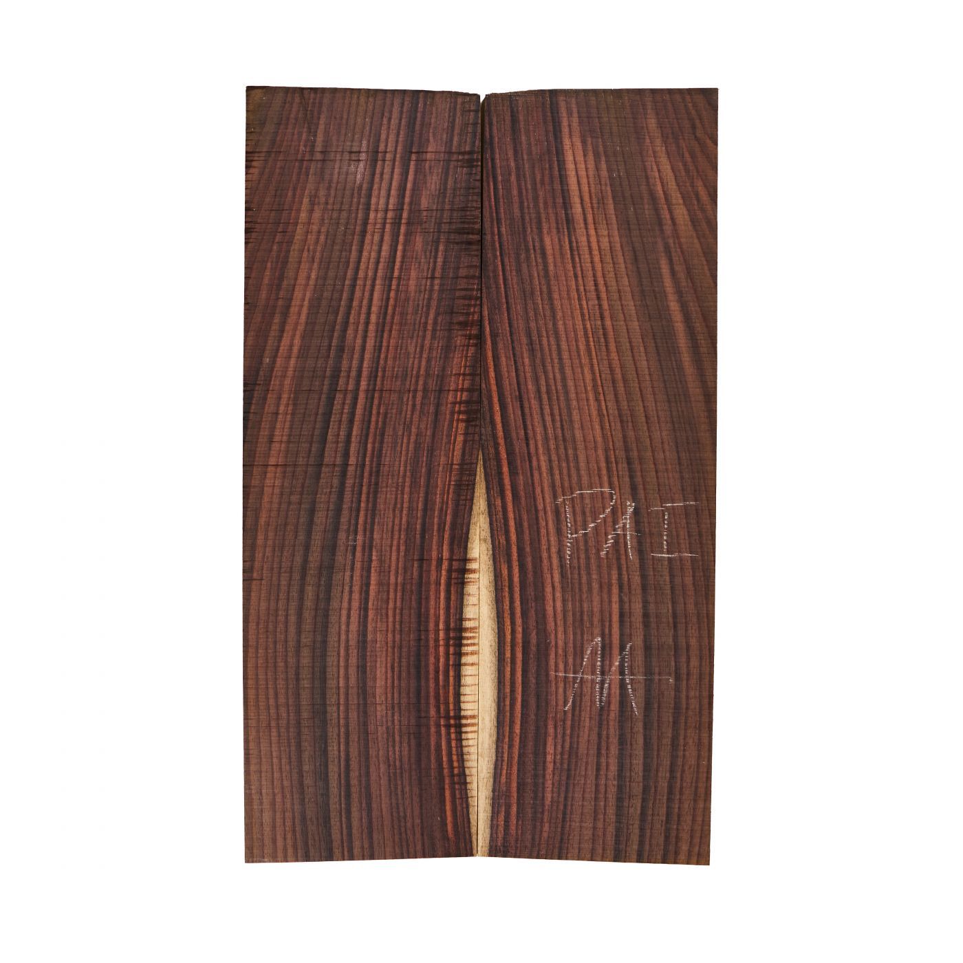 Top Rosewood, Indian, 2-pcs. with Sapwood, 8mm Unique Piece #001