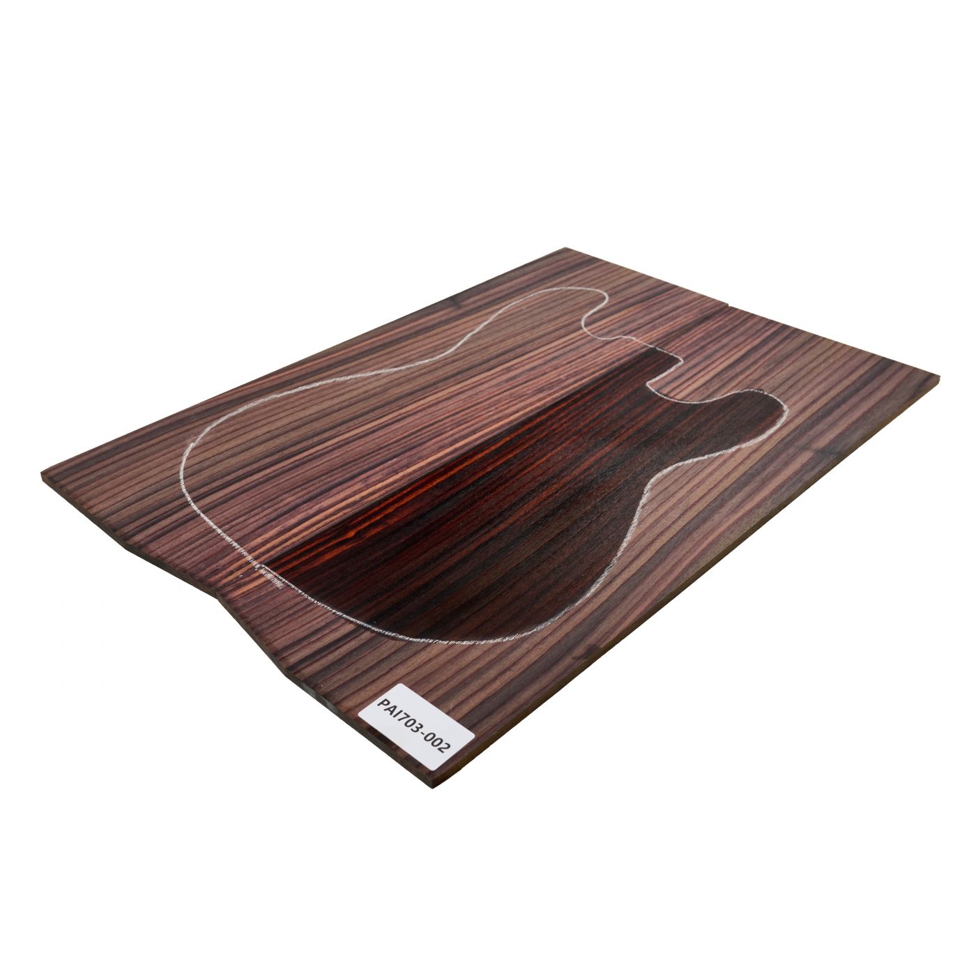 Top Rosewood, Indian, 2-pcs., 8mm Unique Piece #002