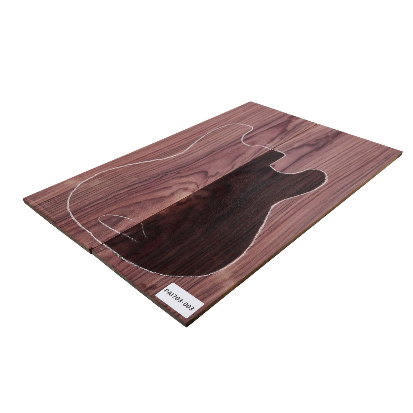 Top Rosewood, Indian, 2-pcs., 8mm Unique Piece #003