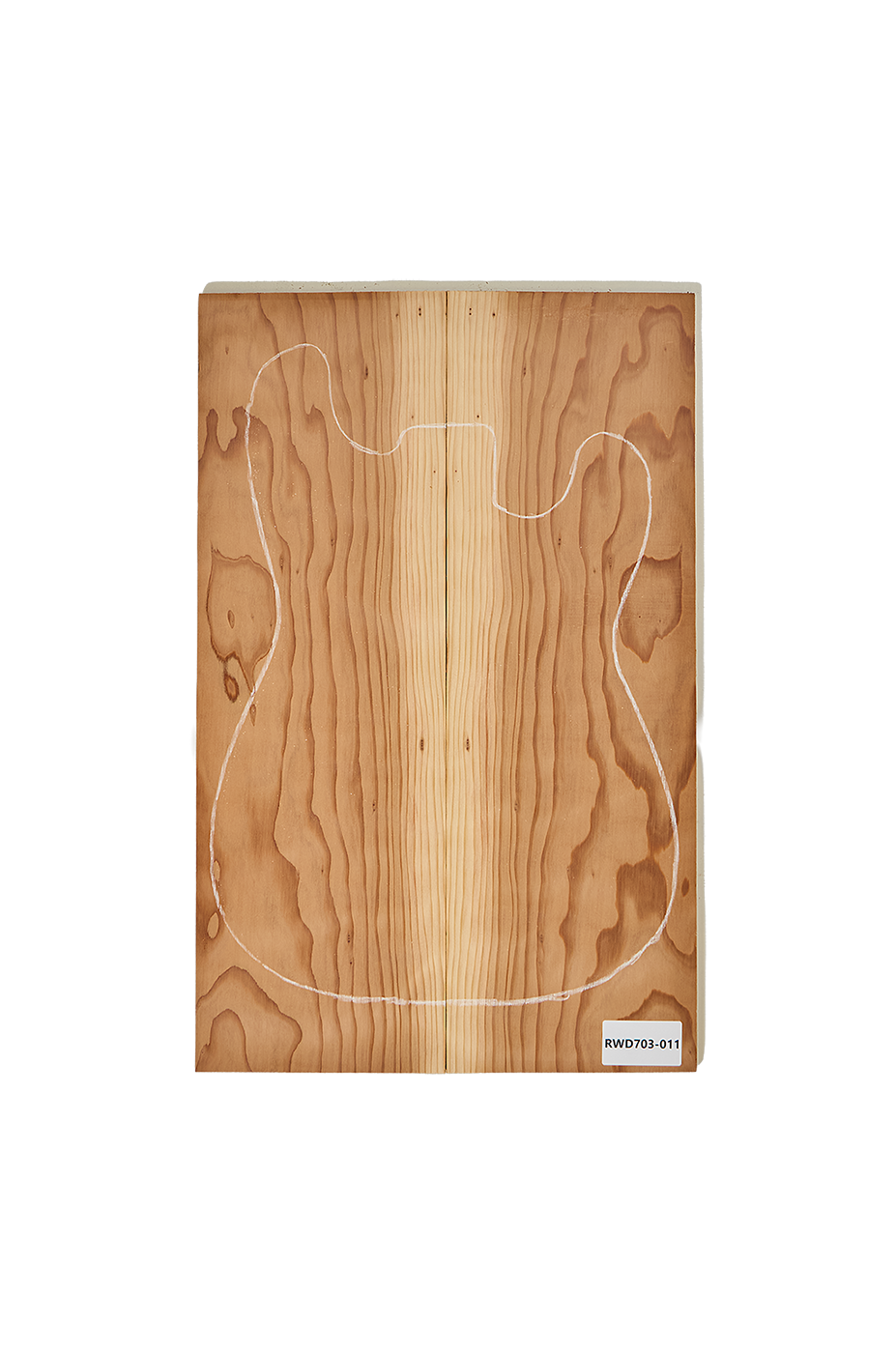 Top Redwood AAA, 2-pcs. 7mm Unique Piece #011