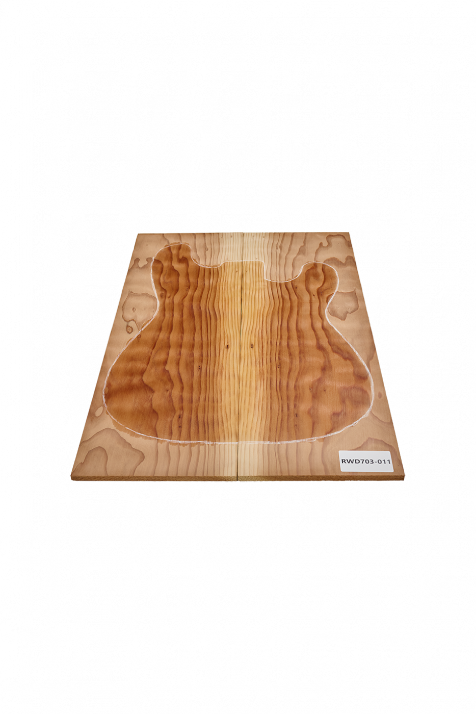 Top Redwood AAA, 2-pcs. 7mm Unique Piece #011