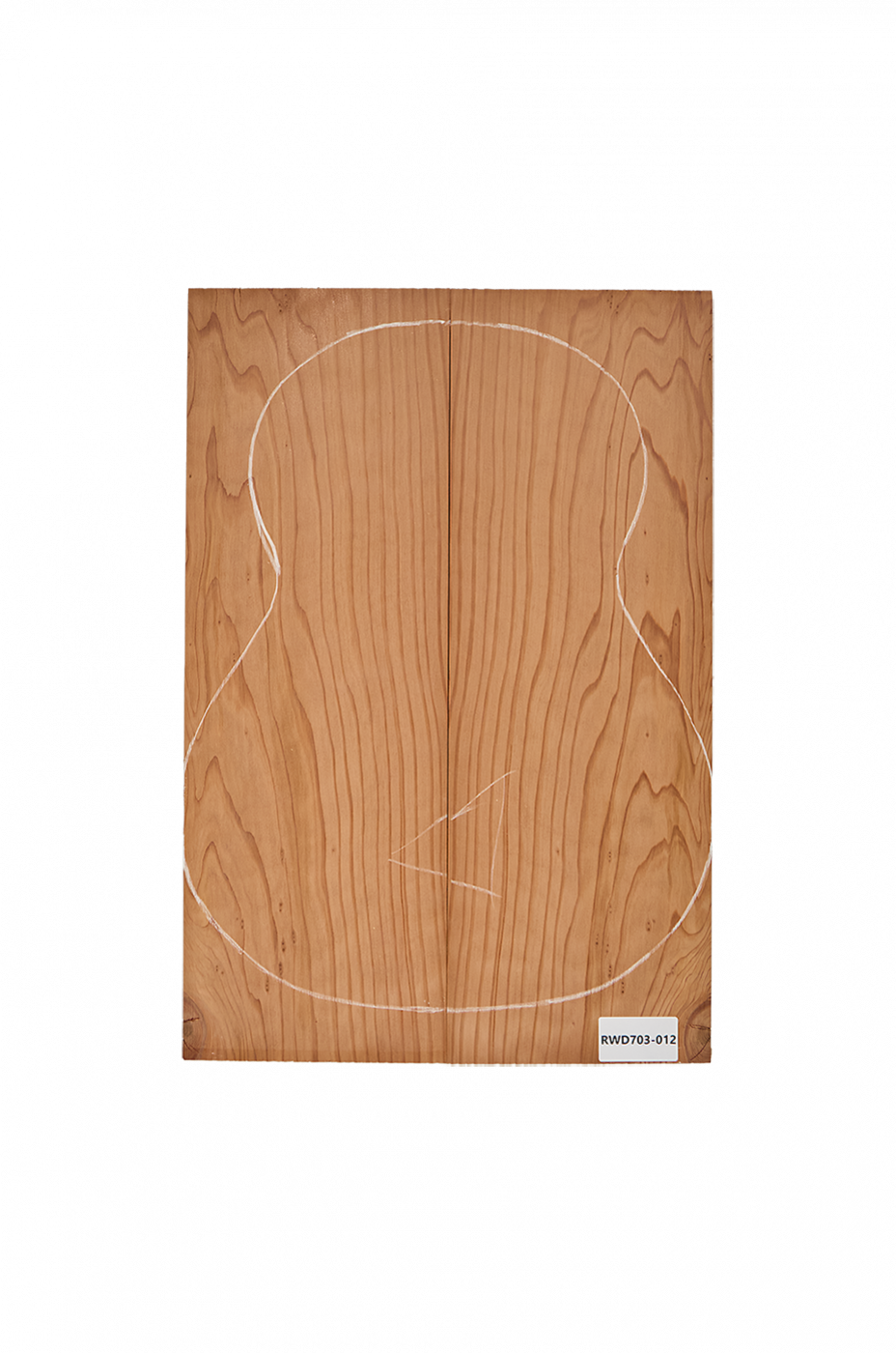 Top Redwood AAA, 2-pcs. 13mm Unique Piece #012