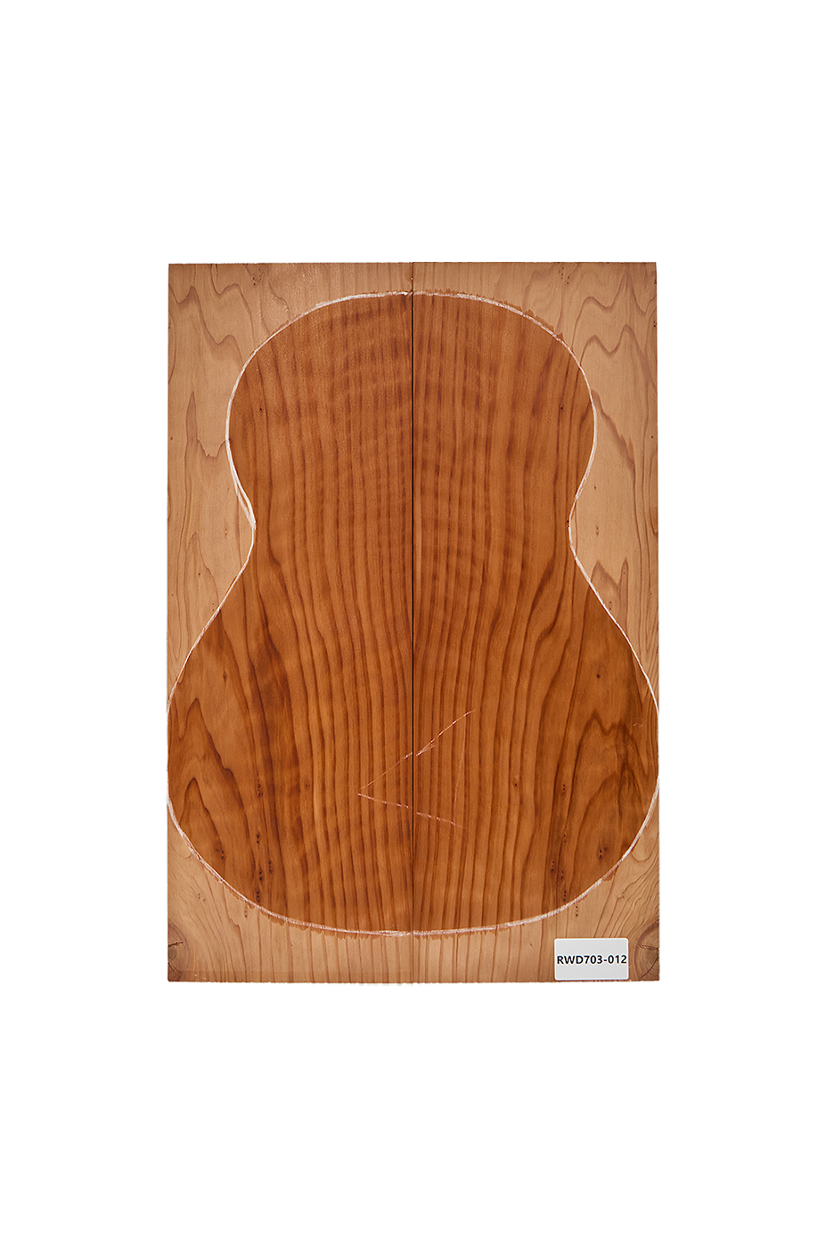 Top Redwood AAA, 2-pcs. 13mm Unique Piece #012