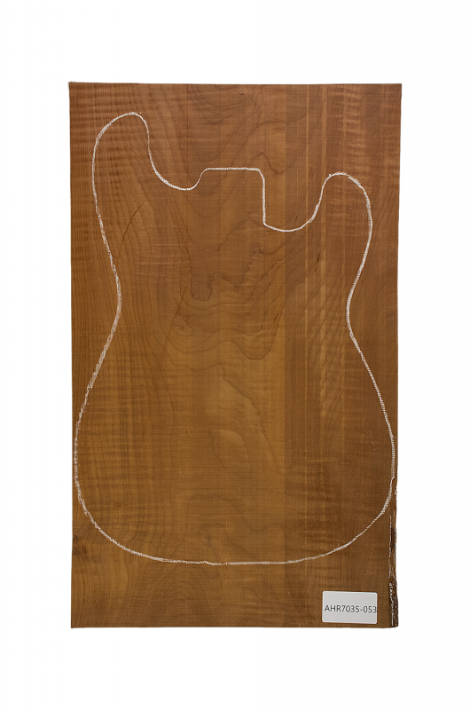 Body Ahorn leicht geriegelt A, 1-tlg., Caramel, Einzelstück #053