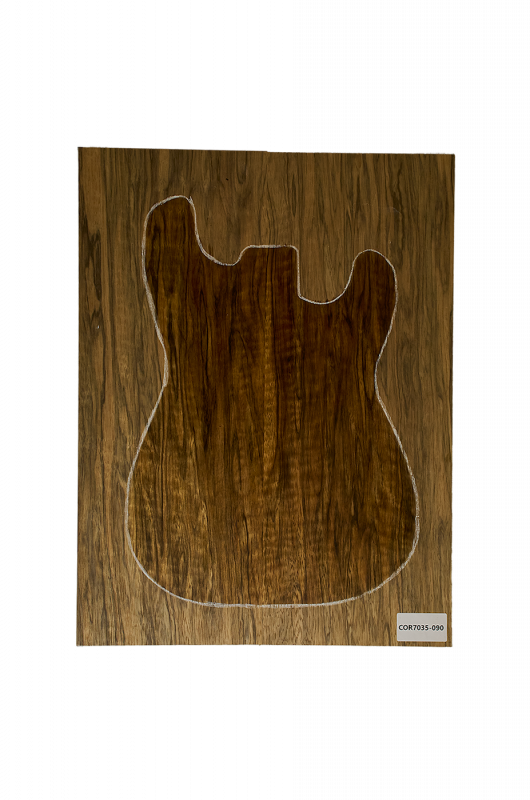 Body Black Korina, 2-pcs. edge-glued, Unique Piece #090