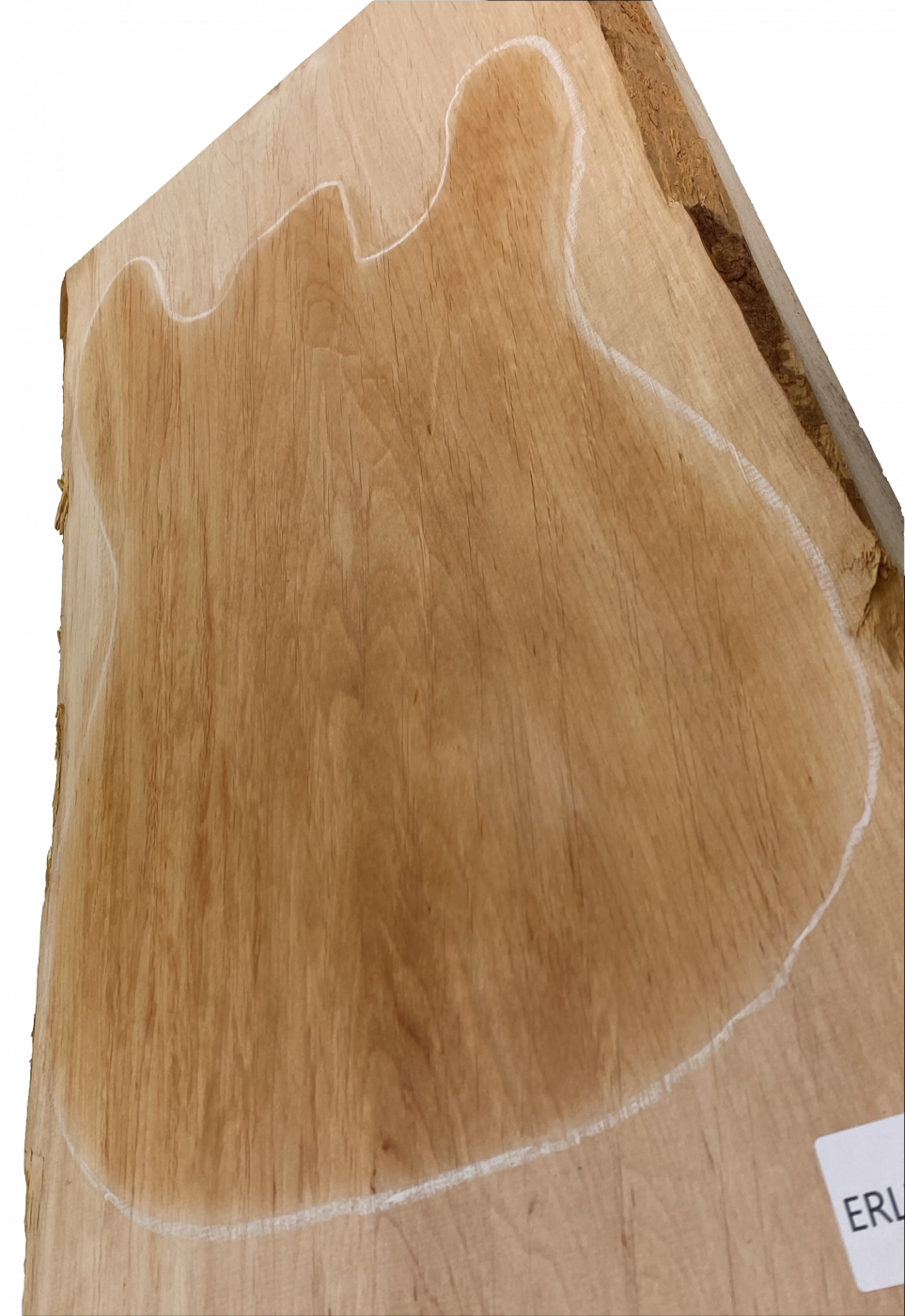 Body Alder, European AA, 1-pc., Unique Piece #067