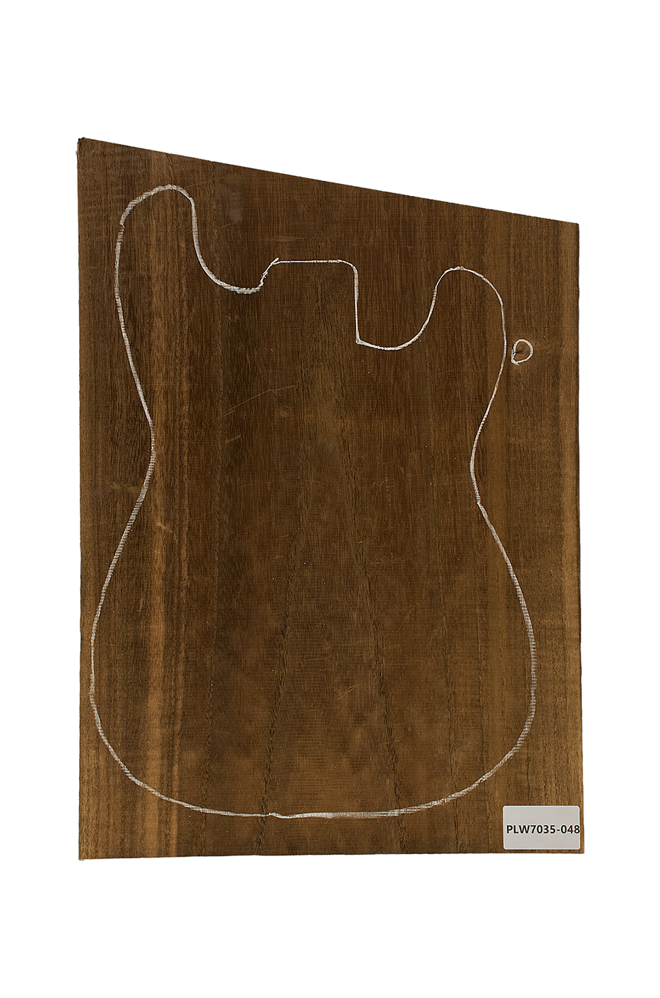 Body Paulownia, 1-pc. for Guitar, Caramel, Unique Piece #048