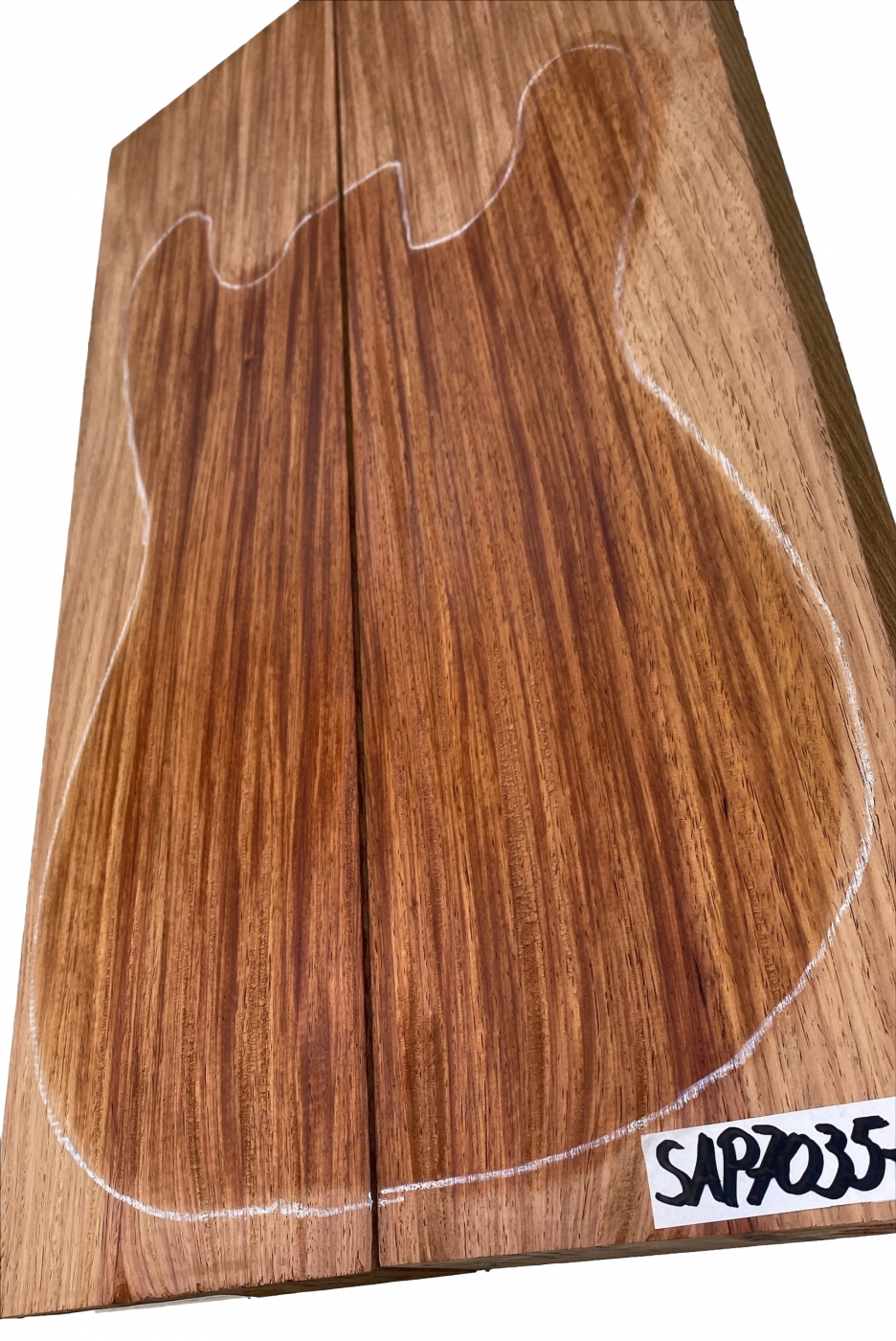 Body Pacific Rosewood, 50mm 2-pcs., FSC®100%, Unique Piece #002