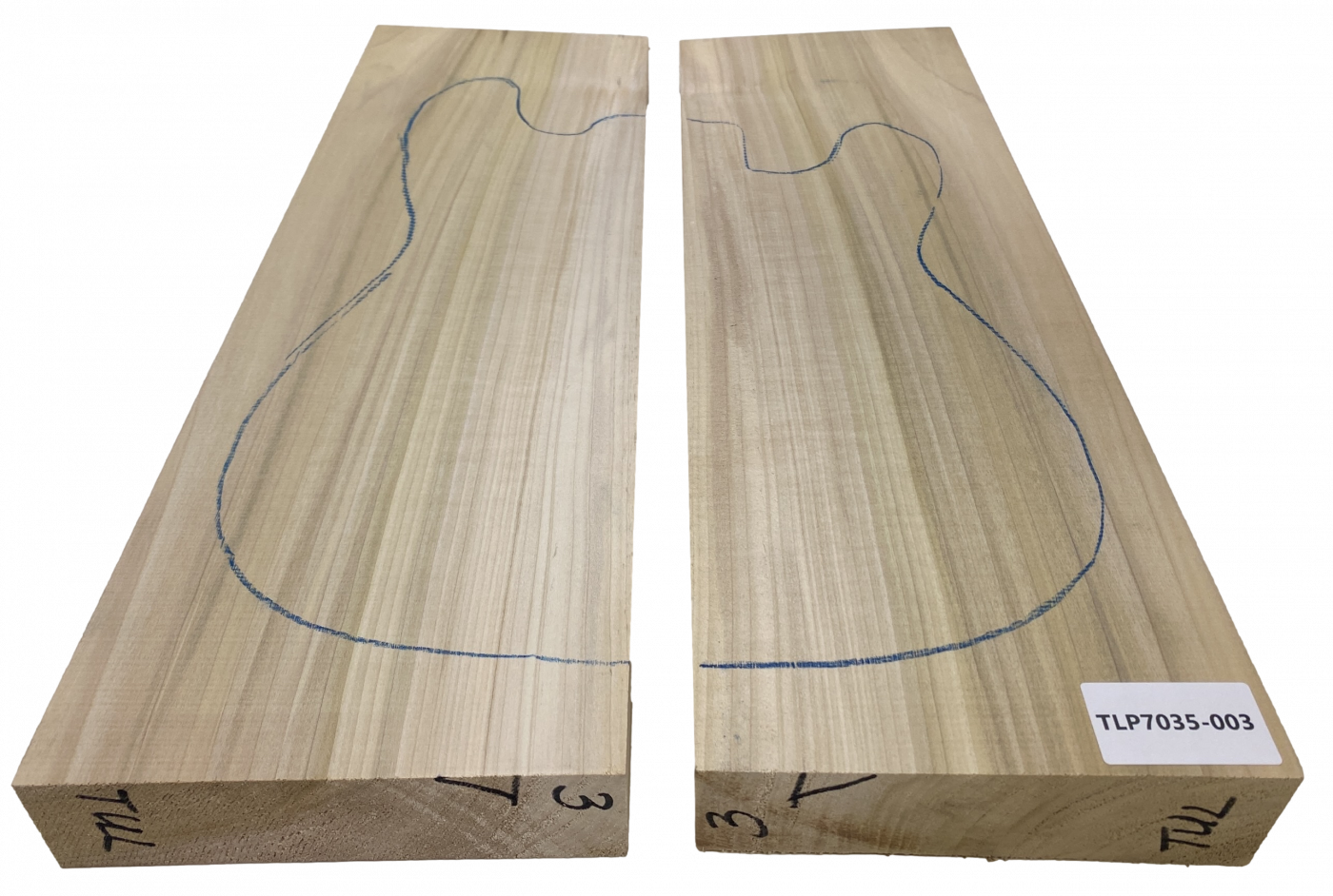 Body Tulipwood, 2-tlg., Einzelstück #003