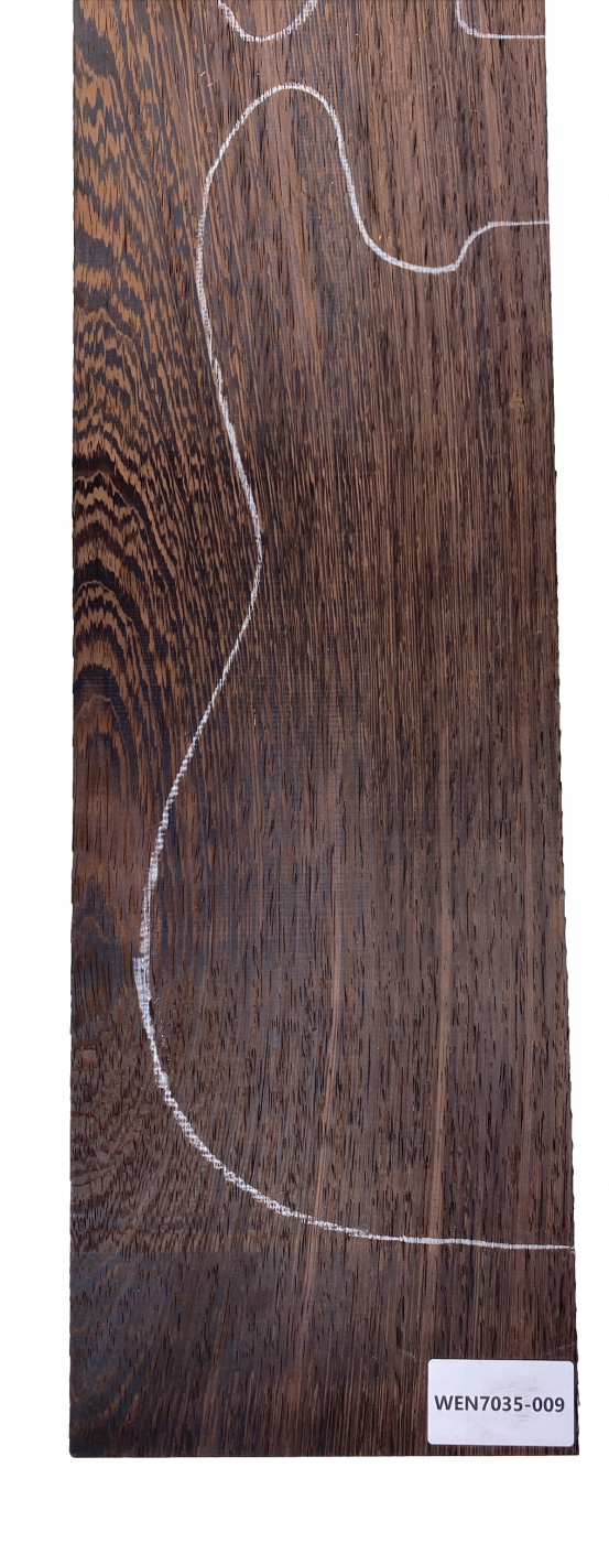 Body Wengé, 2-pcs., grainmatched,  Unique Piece #009