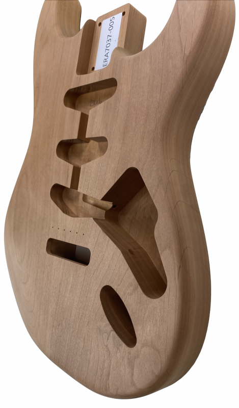 Body American Alder, 2-pcs., Caramel, Strat, Unique Piece #005