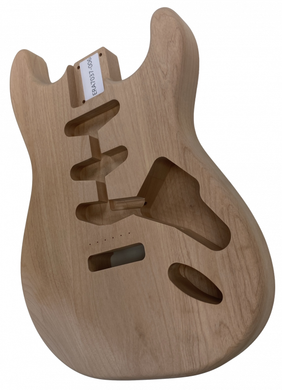 Body American Alder, 3-pcs., Strat, Unique Piece #006