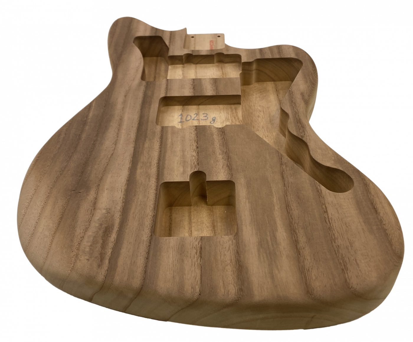 Body Paulownia, 1-tlg. Schoko, Jazzmaster, Einzelstück #024
