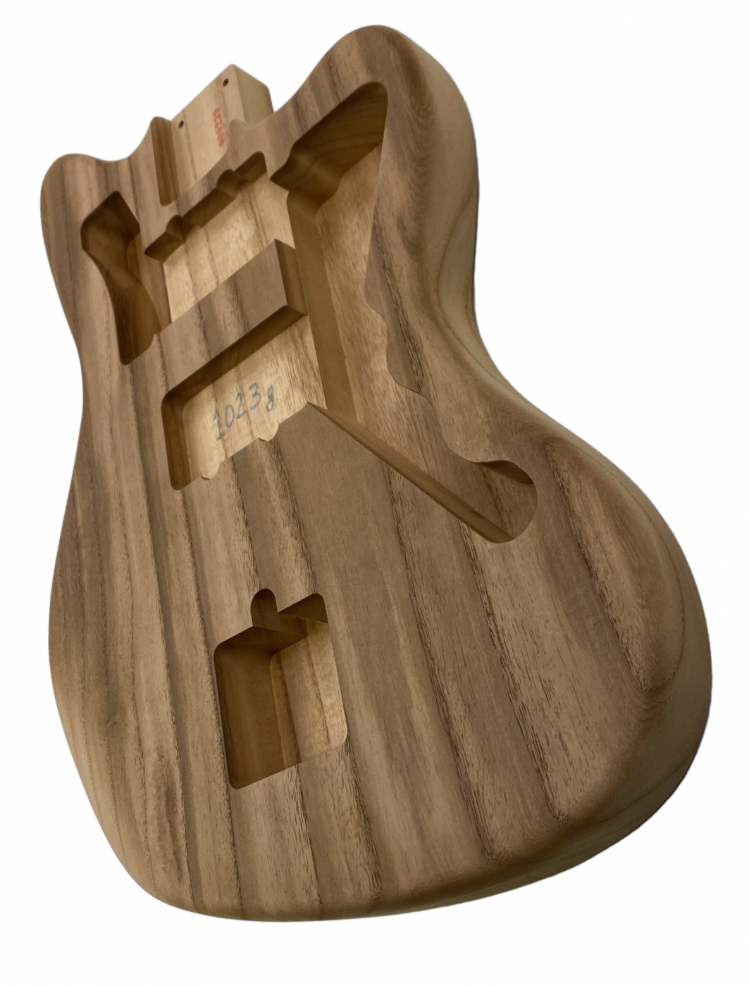 Body Paulownia, 1-tlg. Schoko, Jazzmaster, Einzelstück #024