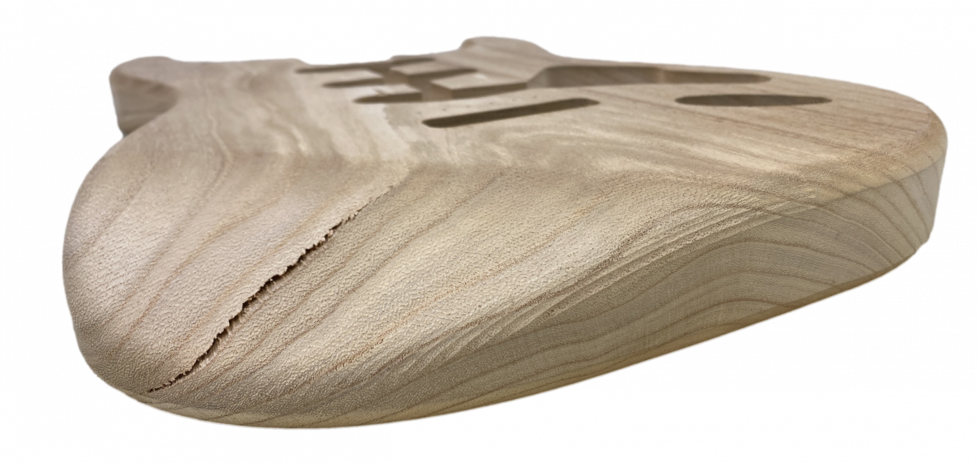 Body Paulownia, 1-pc. Strat, Unique Piece #015  B-grade