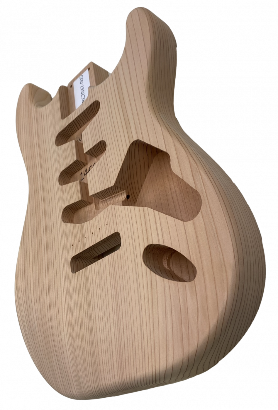 Body Rotzeder, 1-tlg., Strat, Einzelstück #005