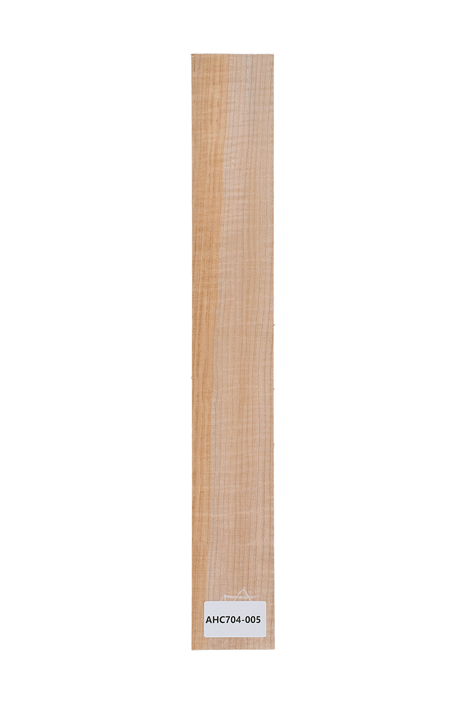 Griffbrett Ahorn amerik. - Red Maple curly 545x75x10mm Einzelstück #005
