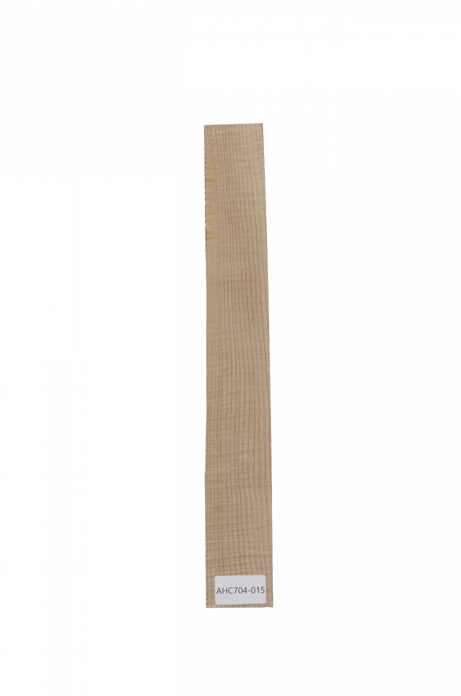 Fretboard American Curly Maple, 543x65/75x10mm Unique Piece #015